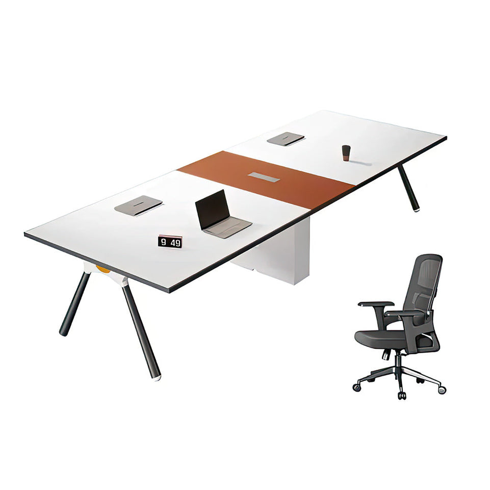 Long Conference Table And Chairs Set Company Office Furniture HYZ-106