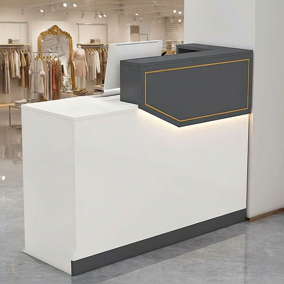 Simple Small Salon Store Restaurant Checkout Reception Desk JDT-1047