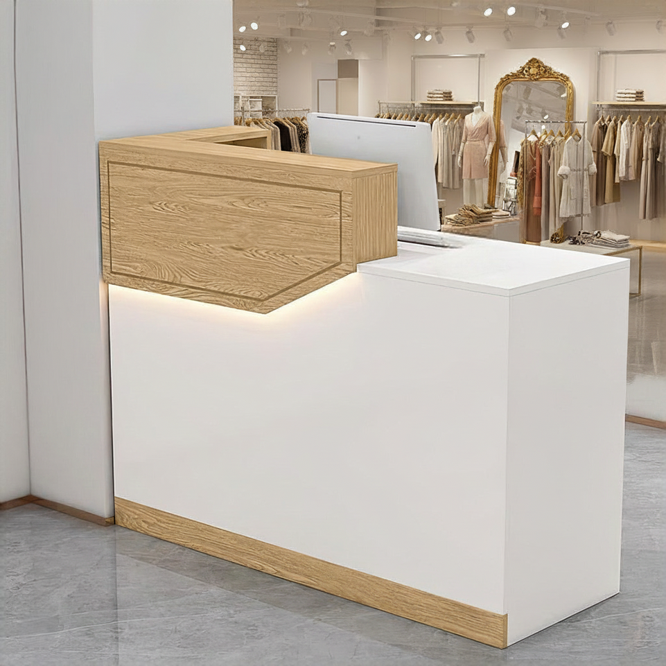 Simple Small Salon Store Restaurant Checkout Reception Desk JDT-1047