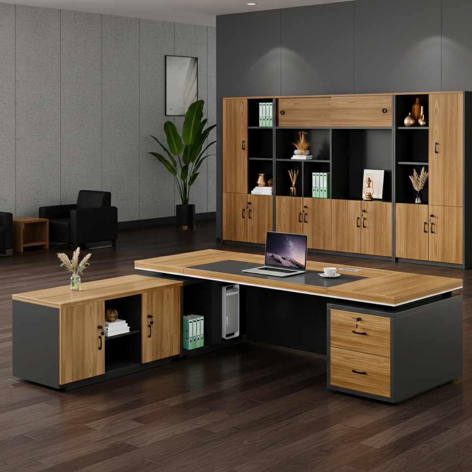 Computer Office Executive Large Capacity Storage Desk LBZ-1024