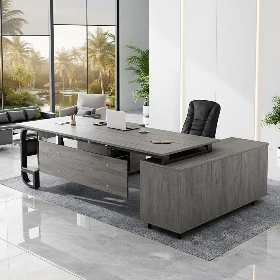 Boss Office Simple Manager President Light Luxury Desk LBZ-10134