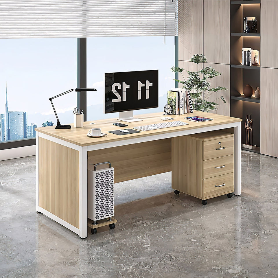 Computer Desk Office Simple Staff Boss Table YGZ-1051