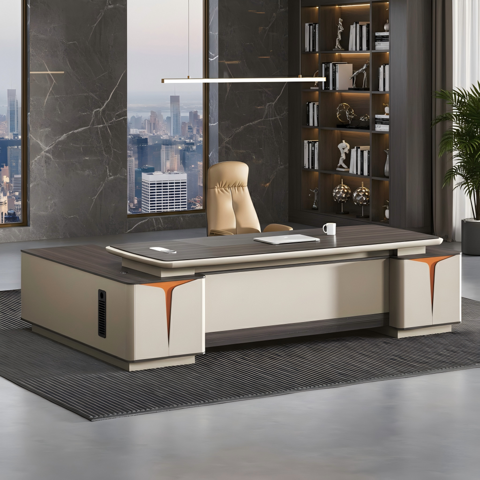 Light Luxury Office Executive Computer Desk LBZ-1017