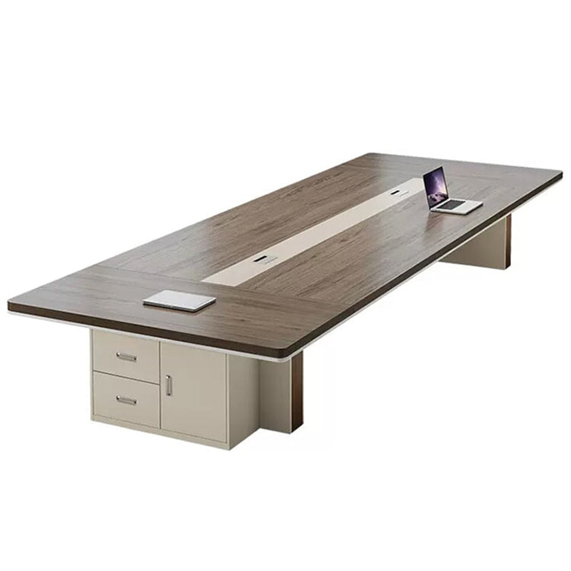 Creative Conference Table With Side Cabinet HYZ-10100