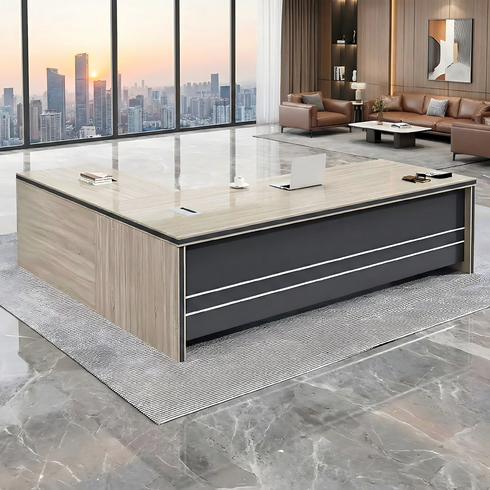 Exquisite Elegant Executive Office Managers Desk LBZ-105