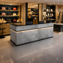 (In Stock) Stylish Classic Store Bar Reception Desk Checkout Counter JDT-1049