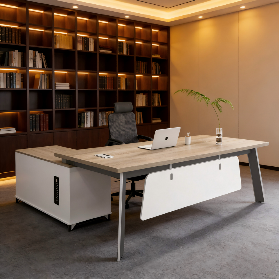 Modern Office Supervisor Manager Desk LBZ-1044