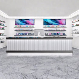 Simple Salon Office Shop Store Institution Reception Desk JDT-7155