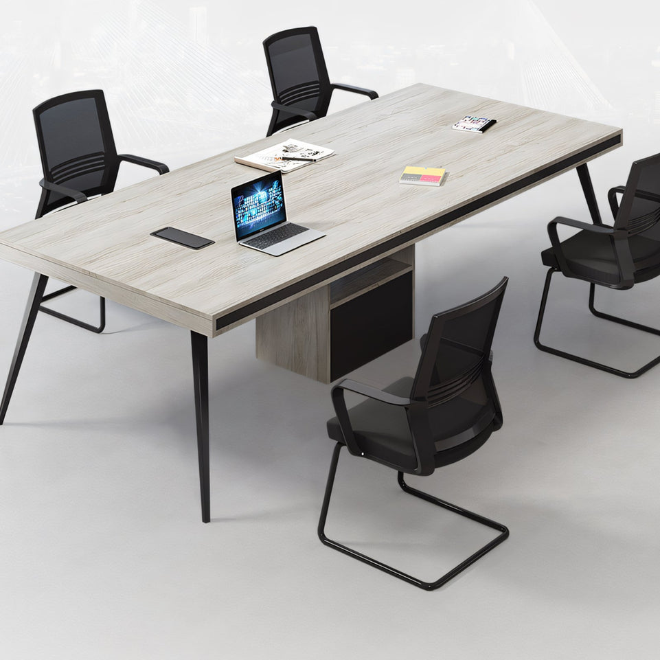 Sleek Office Desk Rectangular Conference Table HYZ-1045