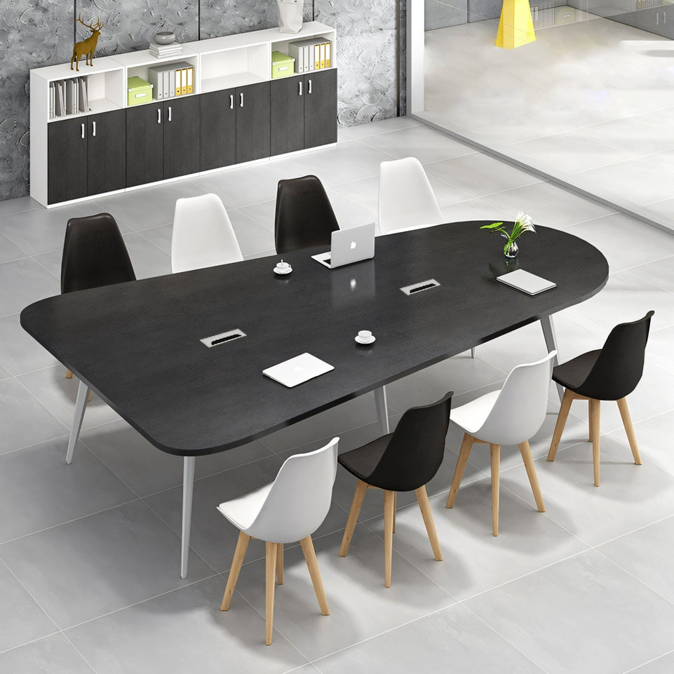 Oval Long Conference Table And Chair Combination HYZ-10111