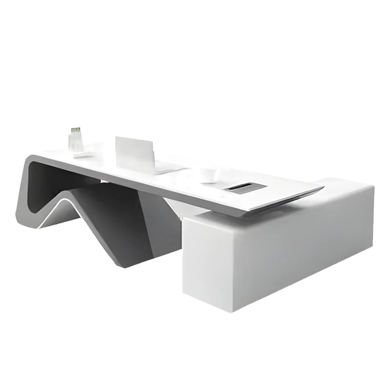 Computer Executive Desk ?-Shaped With Side Cabinet LBZ-1064