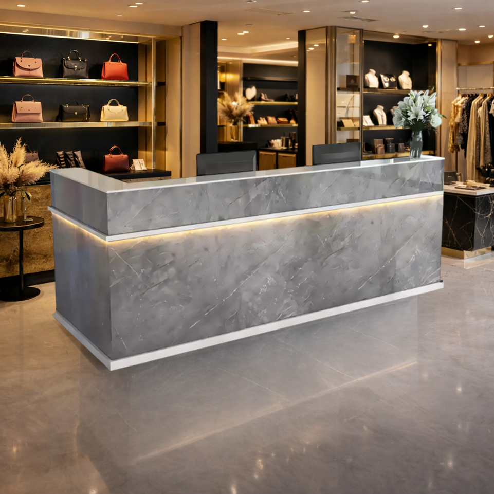 Stylish Classic Store Bar Reception Desk Checkout Counter JDT-1049