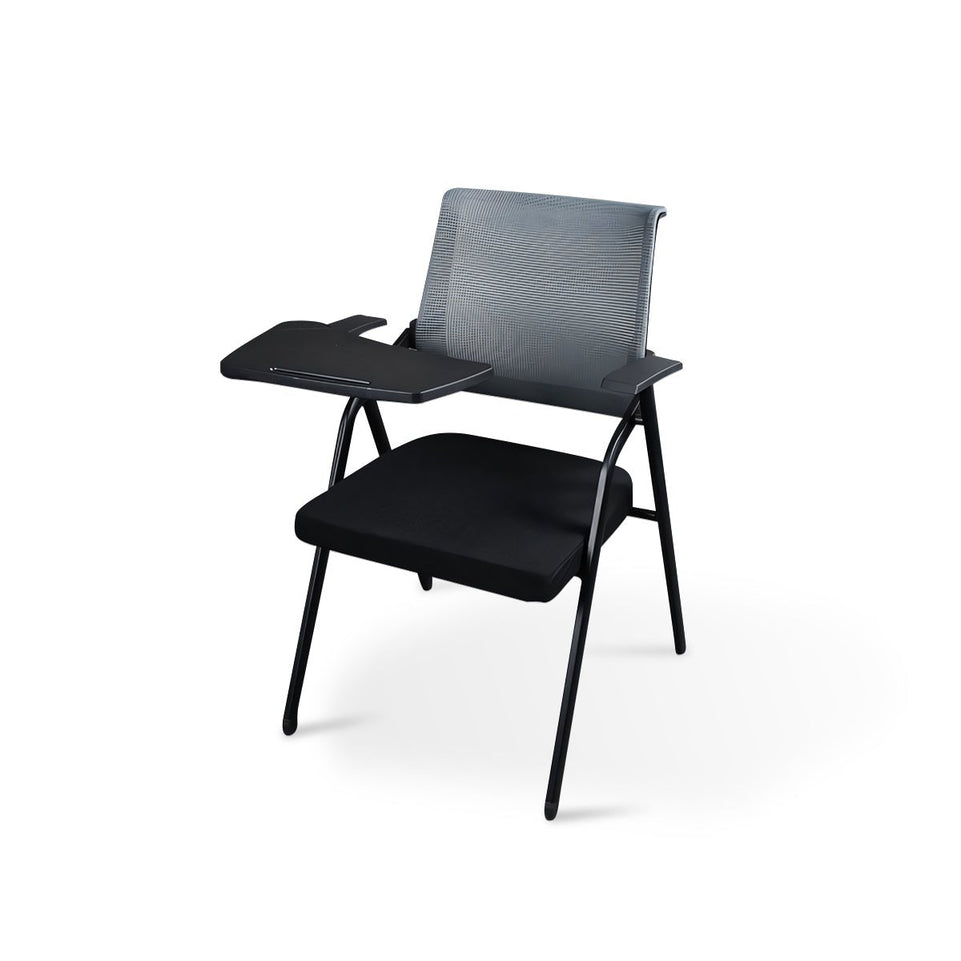(In Stock) Conference Room Mesh Folding Study Chair With Writing Board HYY-2002