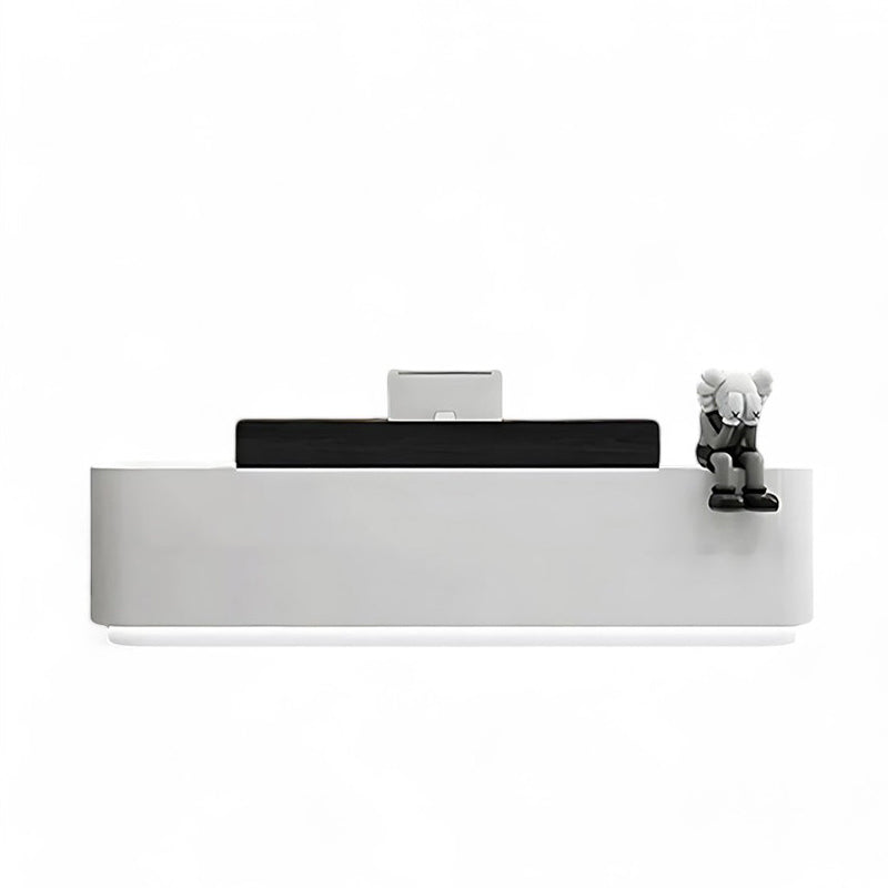 Modern Stainless Steel Front Desk Cashier Counter Reception Desk JDT-7101