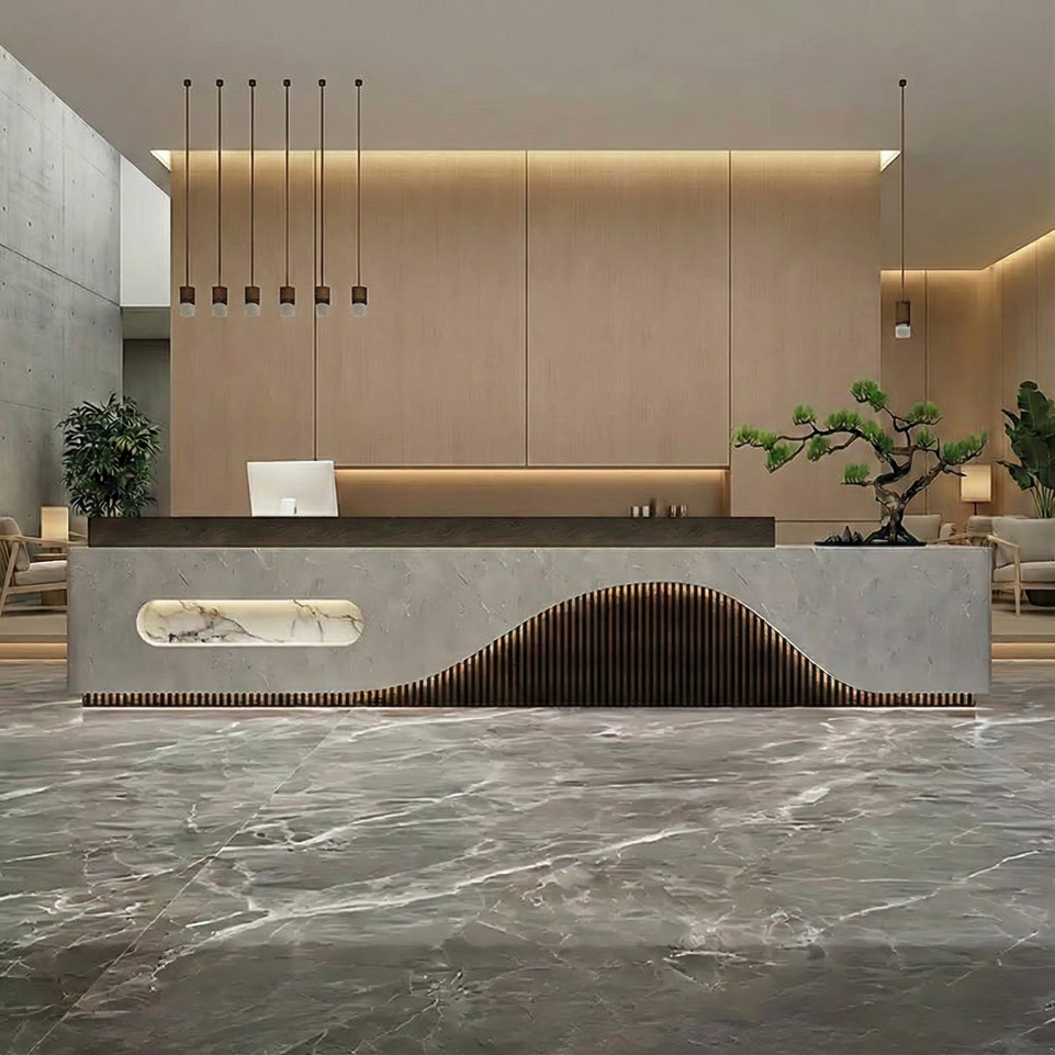 Simple and Modern Hotel Reception Desk JDT-7236