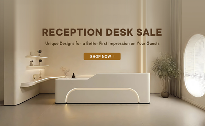 Stylish Reception Desks for a Welcoming Entrance