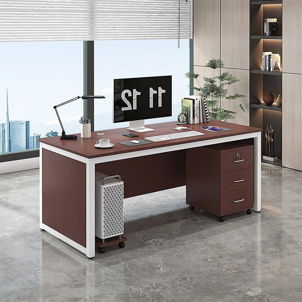 Computer Desk Office Simple Staff Boss Table YGZ-1051