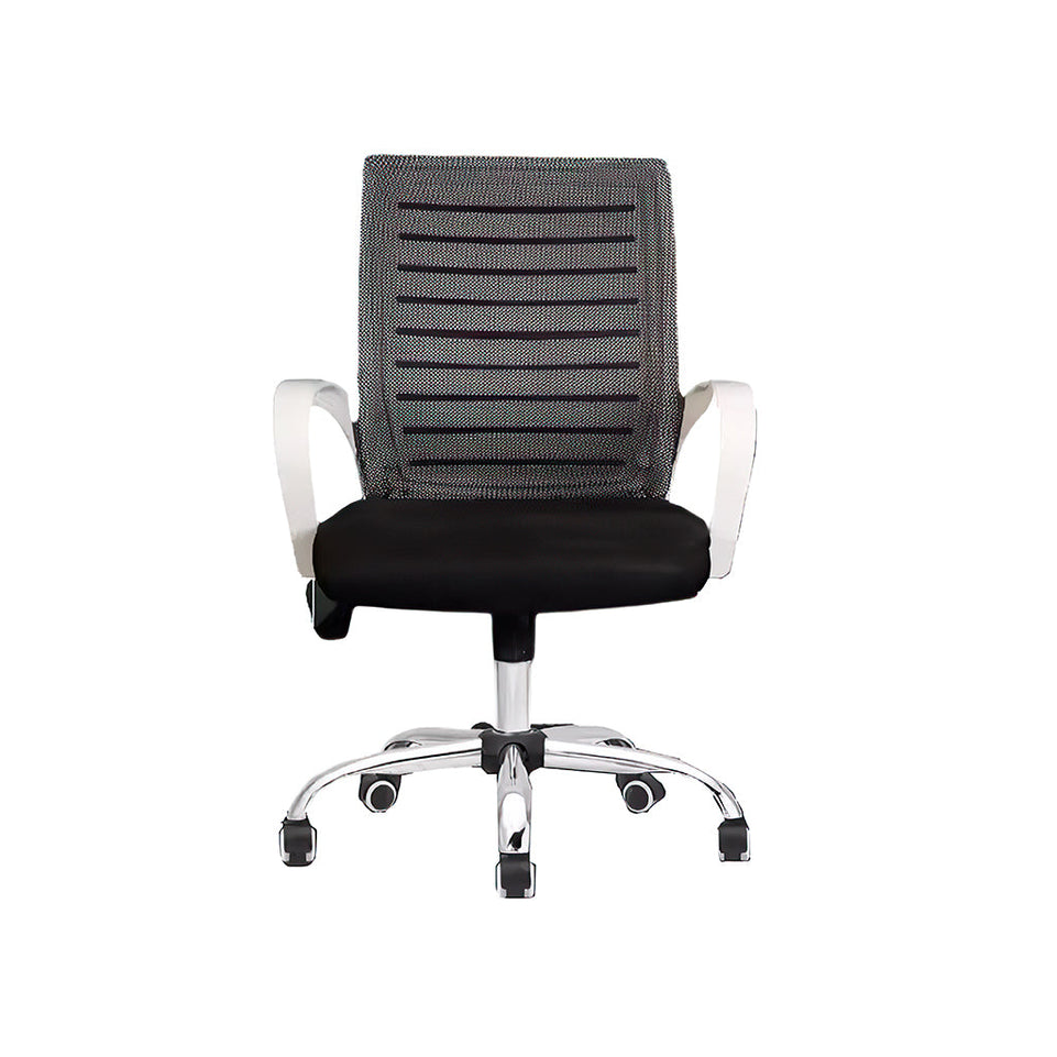 Ergonomic Computer Mesh Mid Back Classic Black Chair BGY-1031