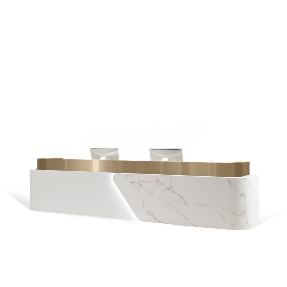 Light luxury Lacquered Reception Desk JDT-1031