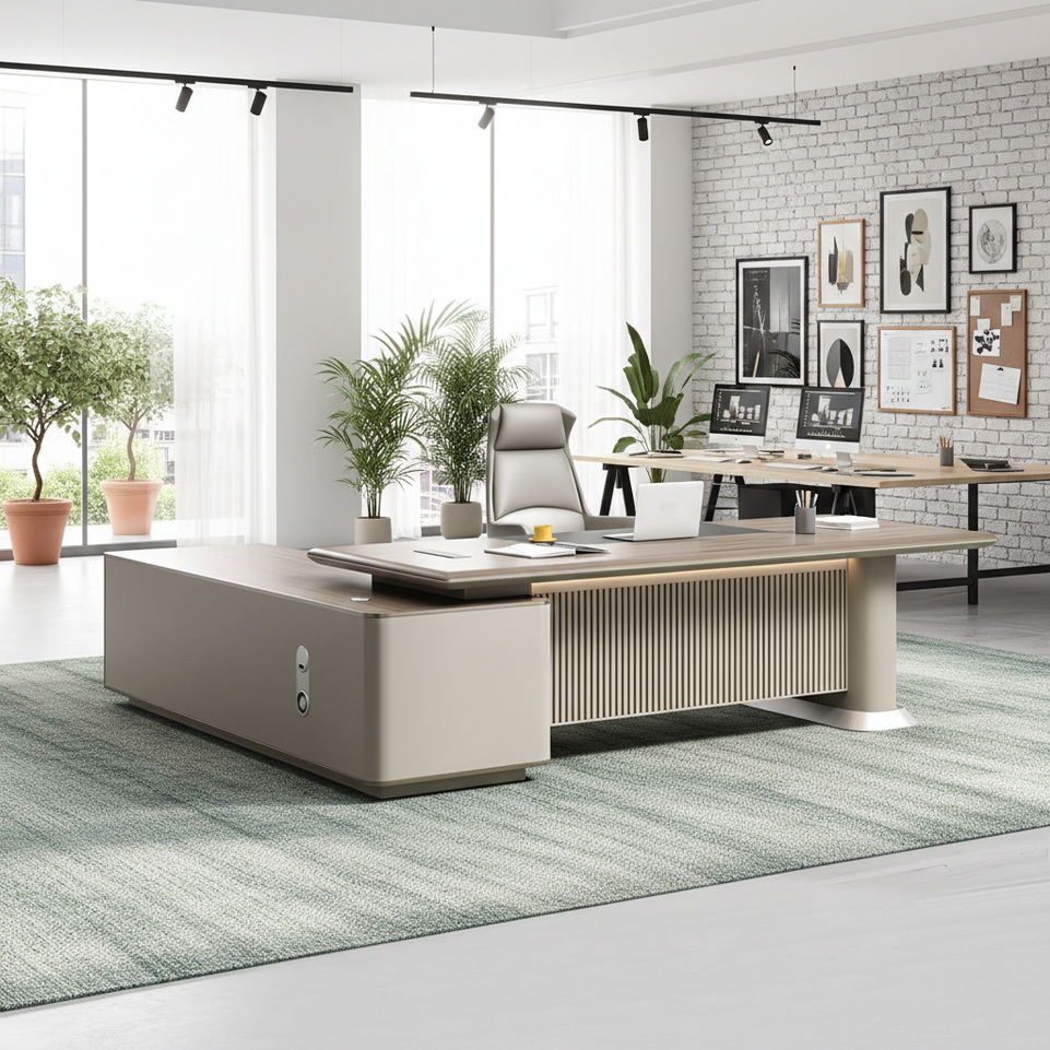 Light Luxury Boss Simple President Desk Supervisor Table LBZ-10162