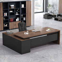 (In Stock) Luxury President Office Stylish Executive Desk LBZ-10100