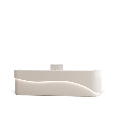 Simple Modern White Company Institution Salon Reception Desk JDT-1054
