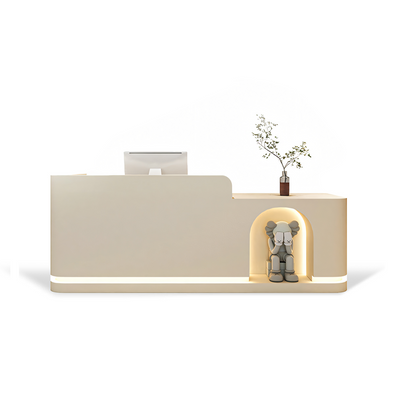 Fully Assembled Office Reception Desk Ideal for Salon JDT-1029