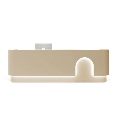 Minimalist Lacquered Salon Store Checkout Reception Desk JDT-1040