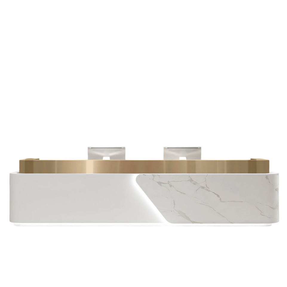 Light luxury Lacquered Reception Desk JDT-1031