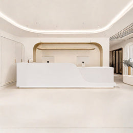 Stylish High-Quality Rectangular Reception Desk JDT-778