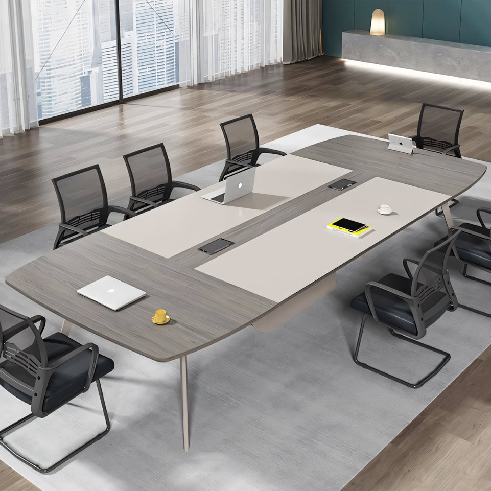 Light Luxury Conference Table Simple Desk And Chair HYZ-1067