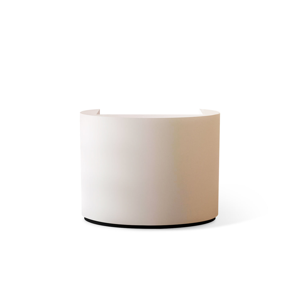 Small Salon Reception Desk With Counter JDT-7306