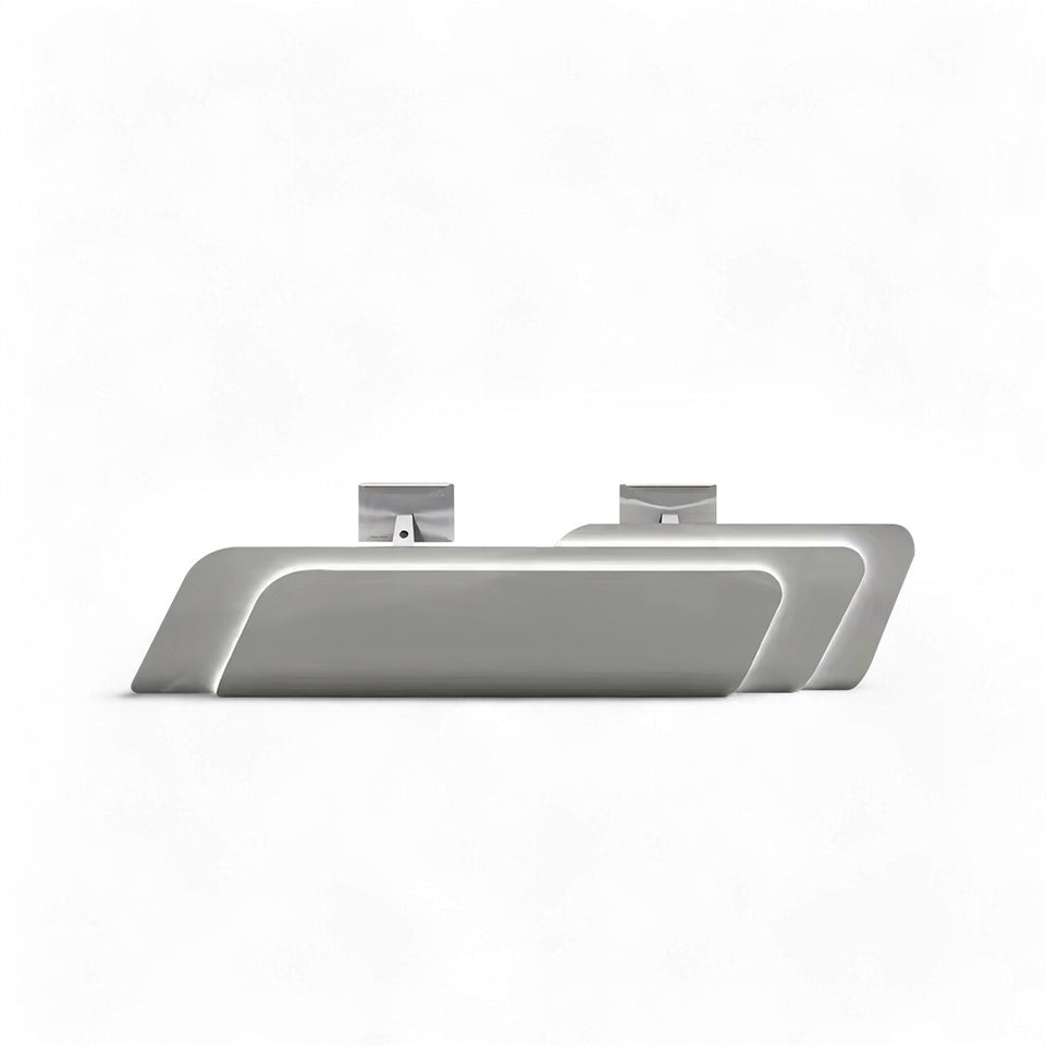 Simple Modern Gym Hotel Lobby Lacquer Reception Desk JDT-2034