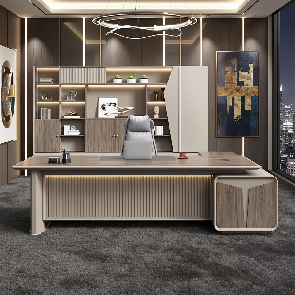 Luxurious Office Elegant Desk Furniture LBZ-10163