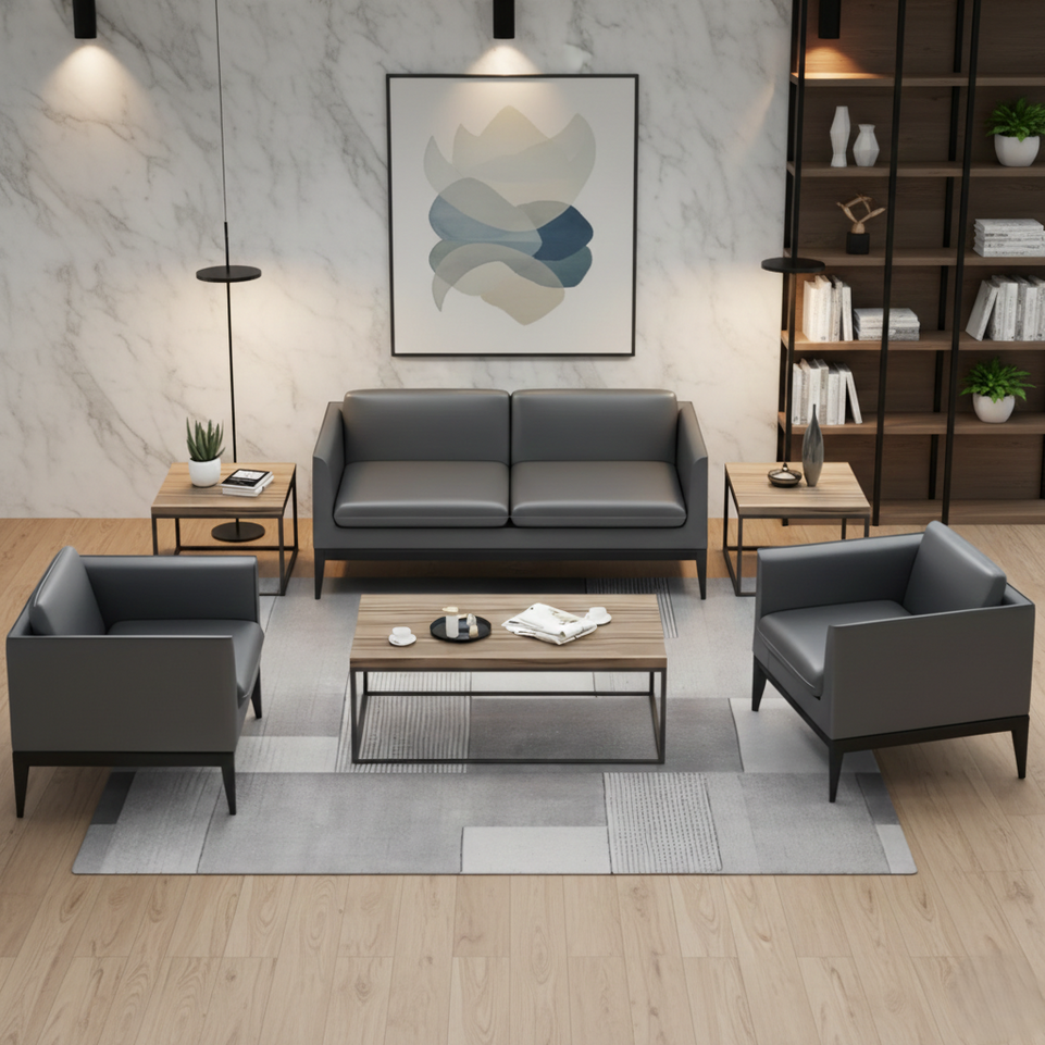 Office Luxury Sofa Suitable For Reception Areas BGSF-1013