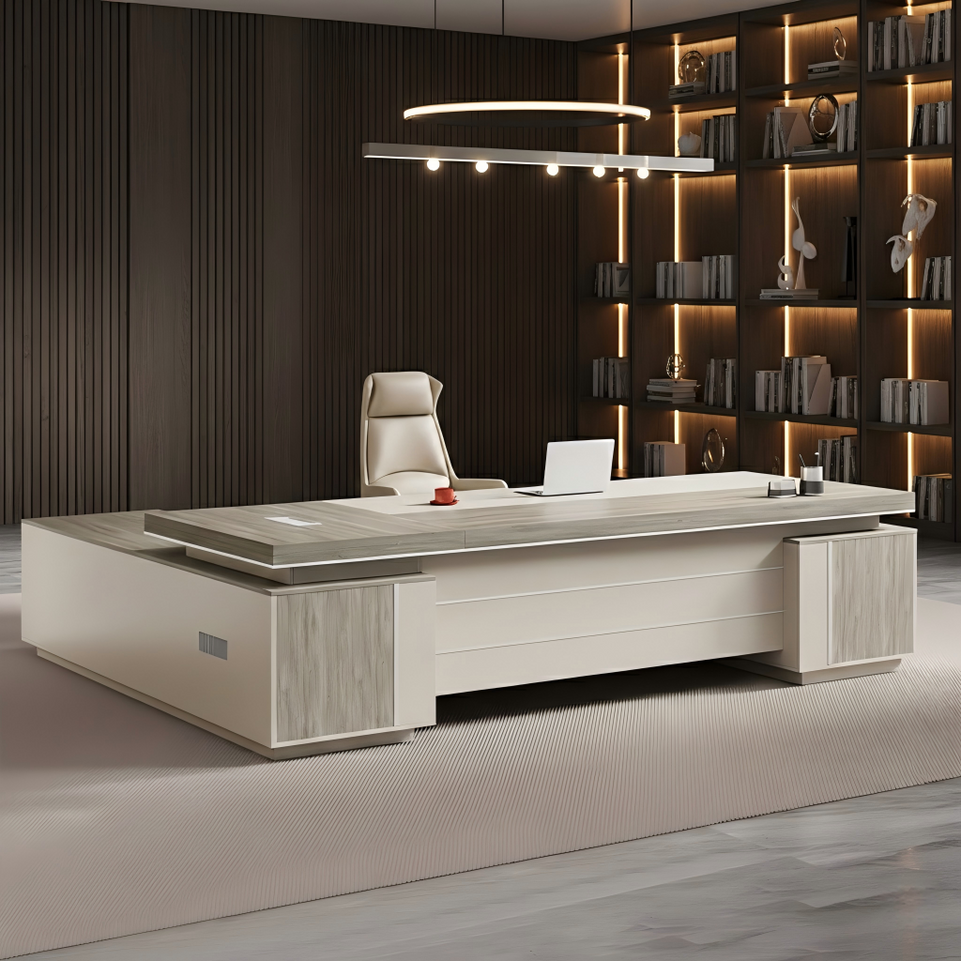 Light Luxury Boss Office Computer Desk LBZ-1021