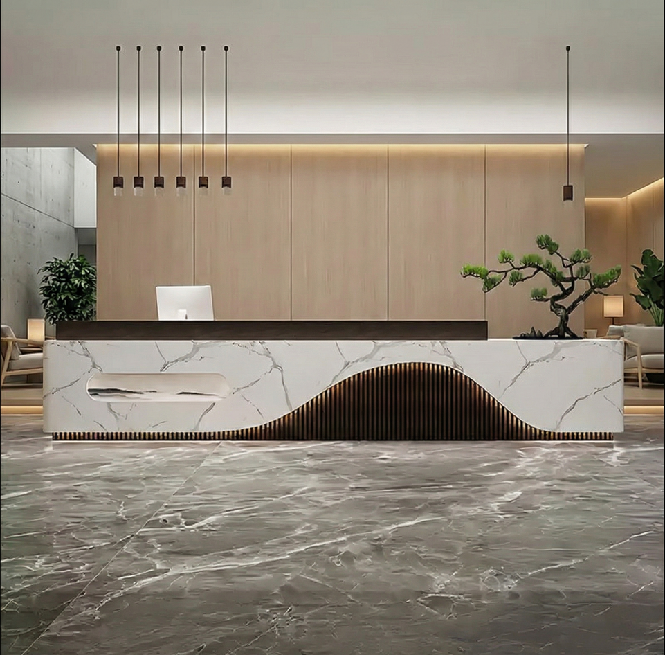Simple and Modern Hotel Reception Desk JDT-7236