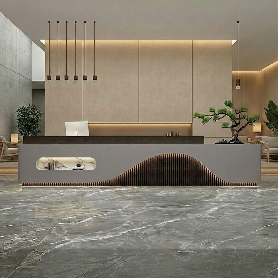 Simple and Modern Hotel Reception Desk JDT-7236