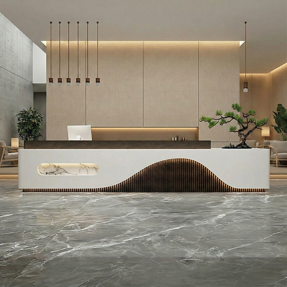 Simple and Modern Hotel Reception Desk JDT-7236